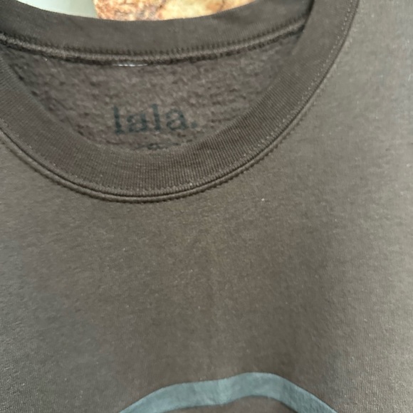 Dressed In LaLa Brown Sweatshirt - Picture 4 of 4